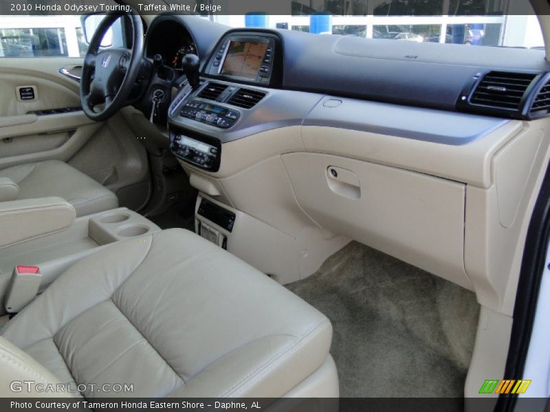 Dashboard of 2010 Odyssey Touring