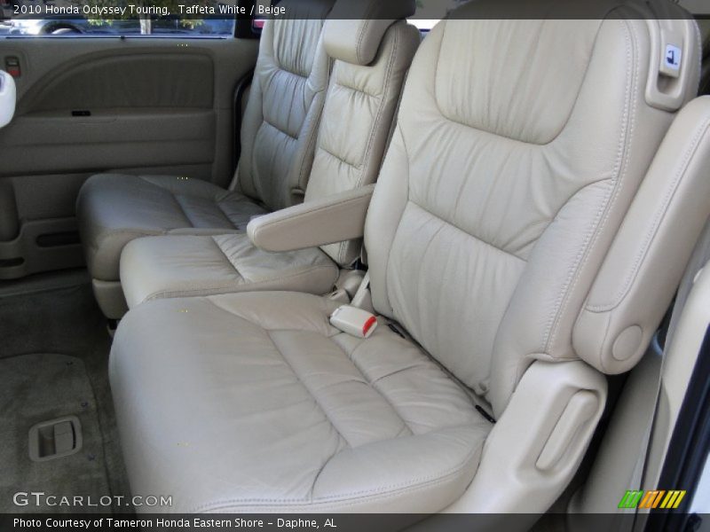 Rear Seat of 2010 Odyssey Touring