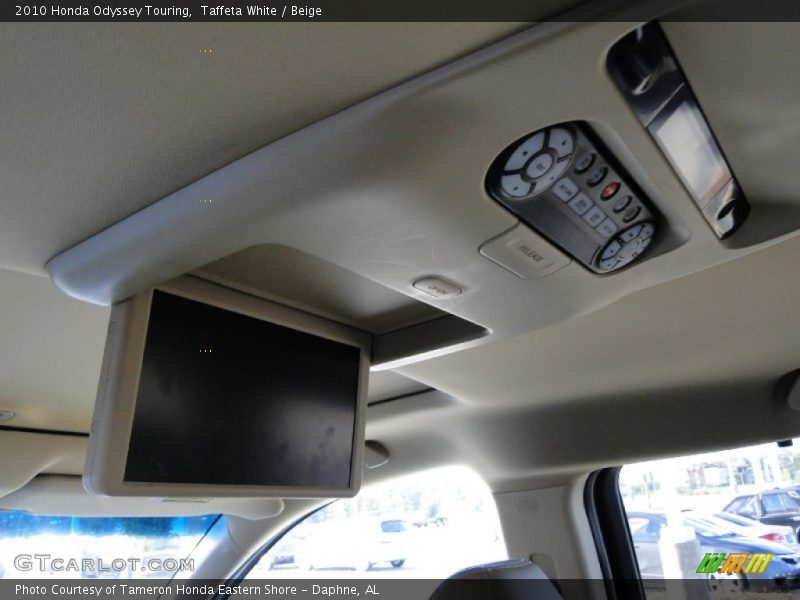  2010 Odyssey Touring Beige Interior