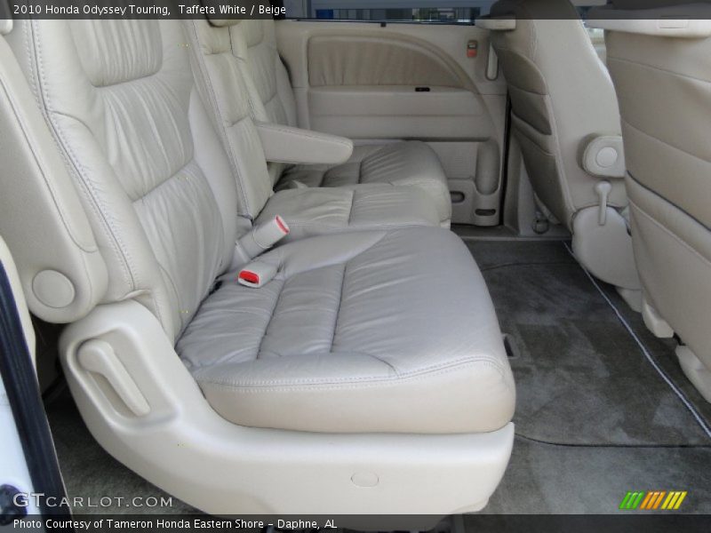  2010 Odyssey Touring Beige Interior