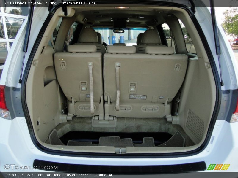  2010 Odyssey Touring Trunk