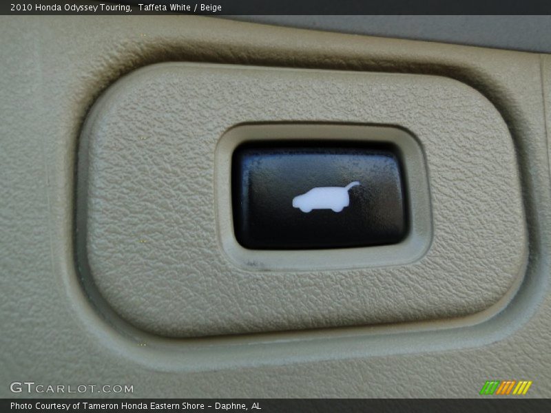 Taffeta White / Beige 2010 Honda Odyssey Touring