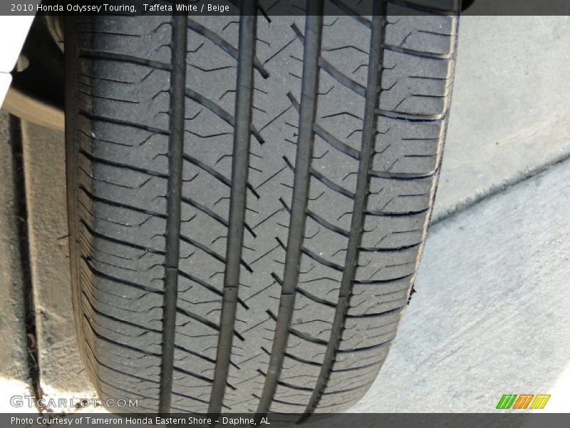 Taffeta White / Beige 2010 Honda Odyssey Touring