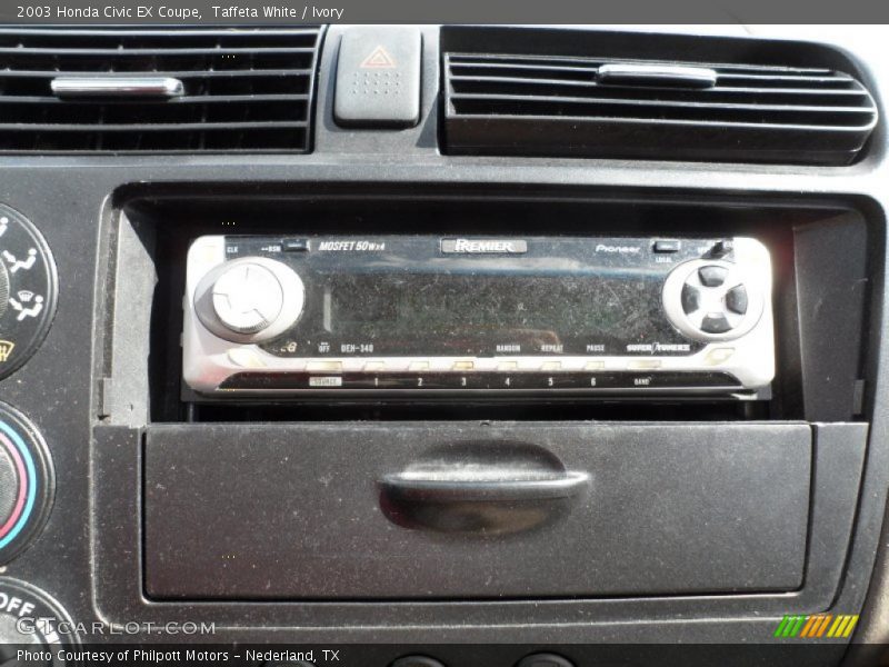 Taffeta White / Ivory 2003 Honda Civic EX Coupe