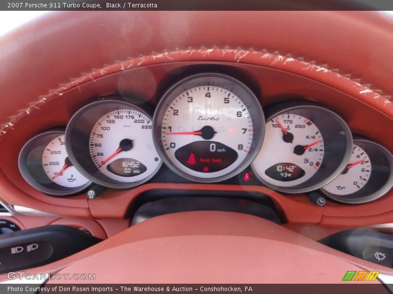  2007 911 Turbo Coupe Turbo Coupe Gauges