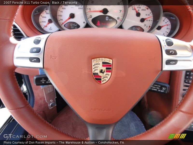 Controls of 2007 911 Turbo Coupe