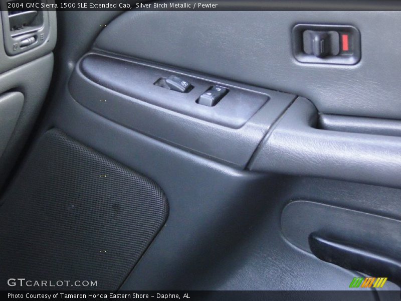 Silver Birch Metallic / Pewter 2004 GMC Sierra 1500 SLE Extended Cab