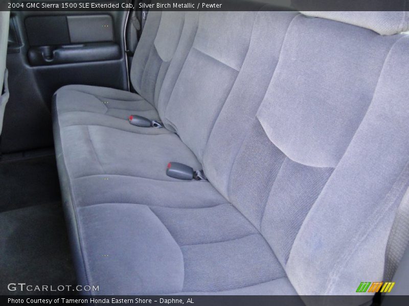 Silver Birch Metallic / Pewter 2004 GMC Sierra 1500 SLE Extended Cab
