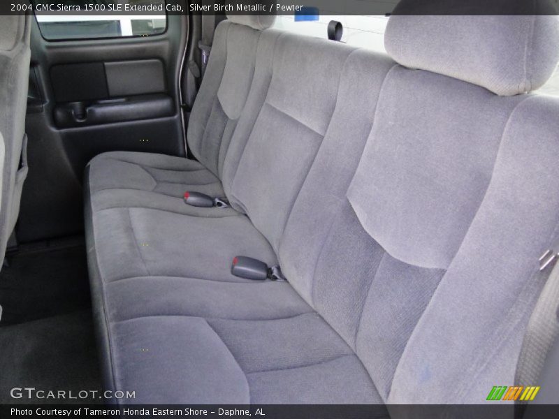Rear Seat of 2004 Sierra 1500 SLE Extended Cab