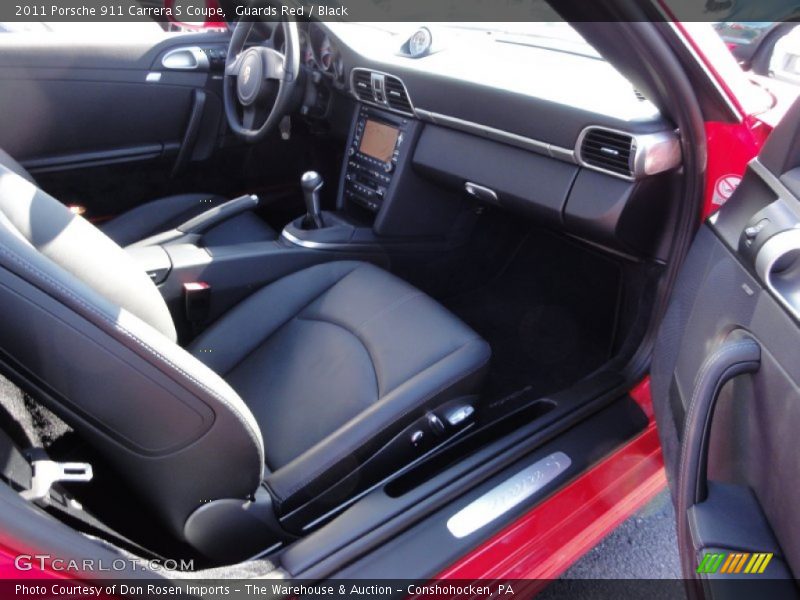 Guards Red / Black 2011 Porsche 911 Carrera S Coupe