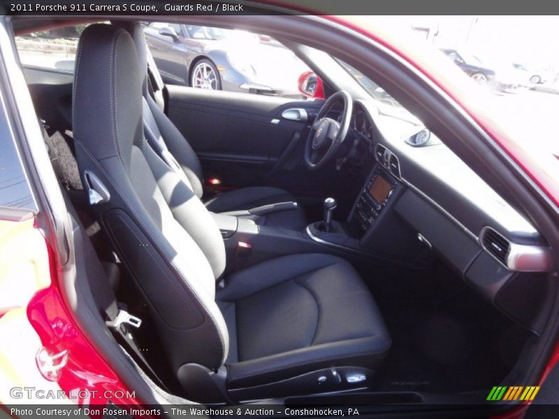 Guards Red / Black 2011 Porsche 911 Carrera S Coupe