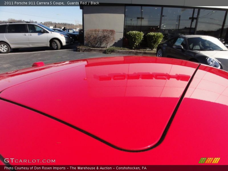 Guards Red / Black 2011 Porsche 911 Carrera S Coupe