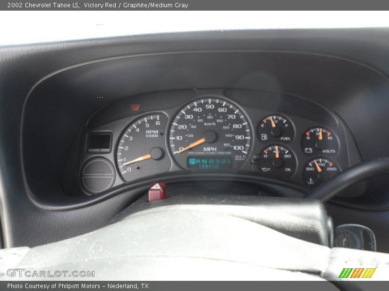  2002 Tahoe LS LS Gauges