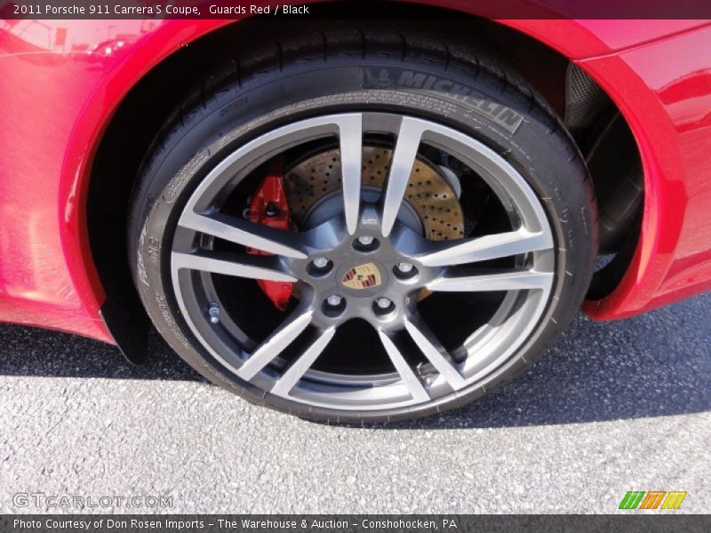 Guards Red / Black 2011 Porsche 911 Carrera S Coupe