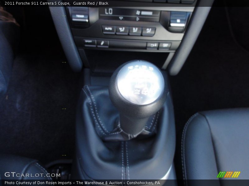 Guards Red / Black 2011 Porsche 911 Carrera S Coupe