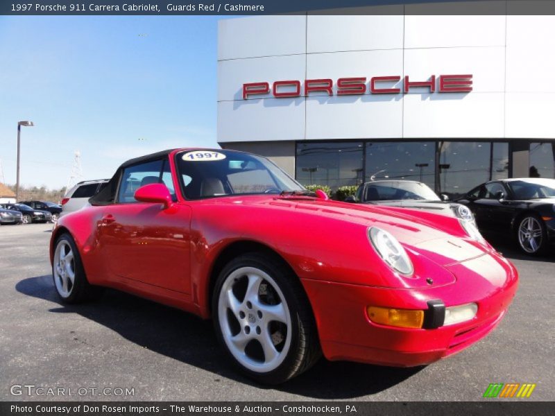  1997 911 Carrera Cabriolet Guards Red