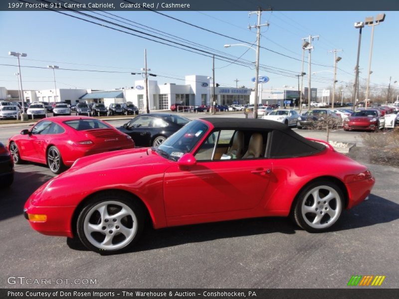  1997 911 Carrera Cabriolet Guards Red