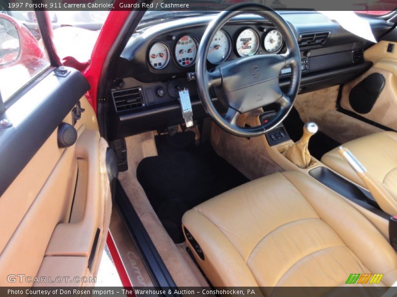 Cashmere Interior - 1997 911 Carrera Cabriolet 