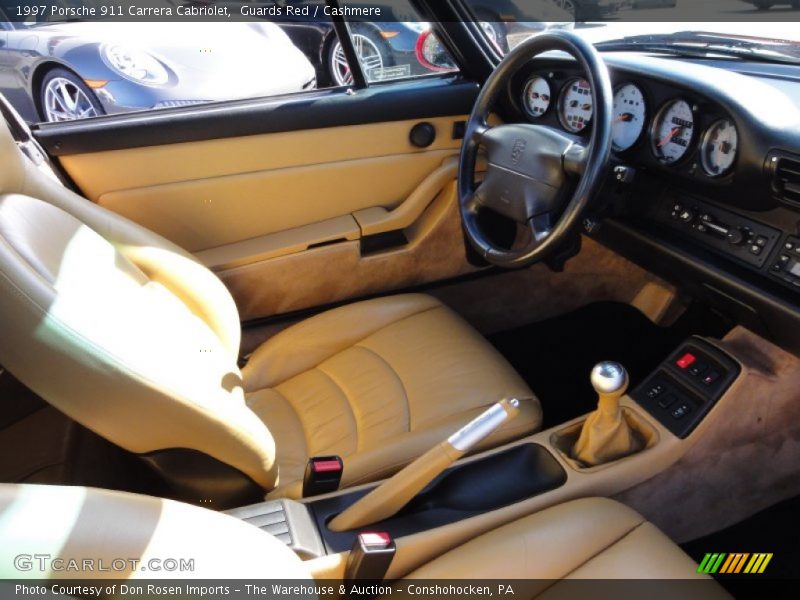  1997 911 Carrera Cabriolet Cashmere Interior