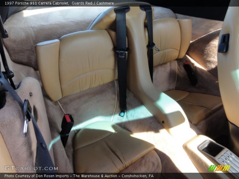 Rear Seat of 1997 911 Carrera Cabriolet