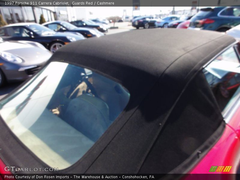 Guards Red / Cashmere 1997 Porsche 911 Carrera Cabriolet