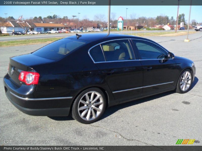 Deep Black / Pure Beige 2008 Volkswagen Passat VR6 Sedan