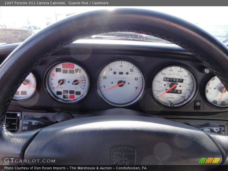  1997 911 Carrera Cabriolet Carrera Cabriolet Gauges