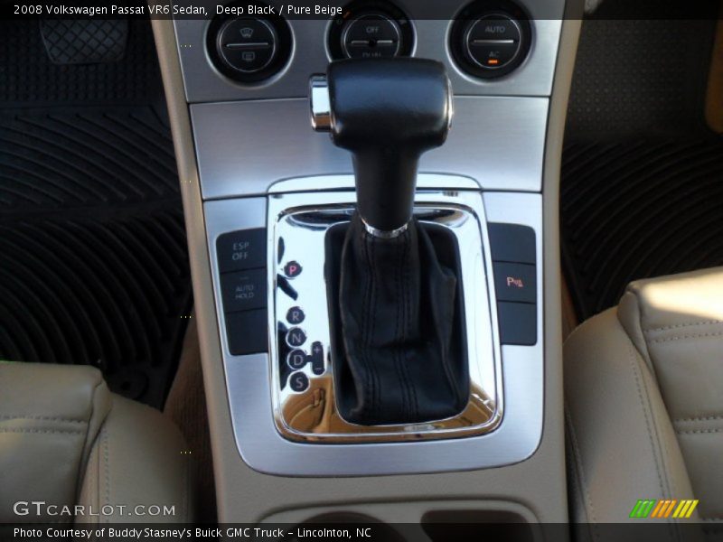 Deep Black / Pure Beige 2008 Volkswagen Passat VR6 Sedan