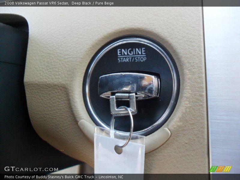 Deep Black / Pure Beige 2008 Volkswagen Passat VR6 Sedan