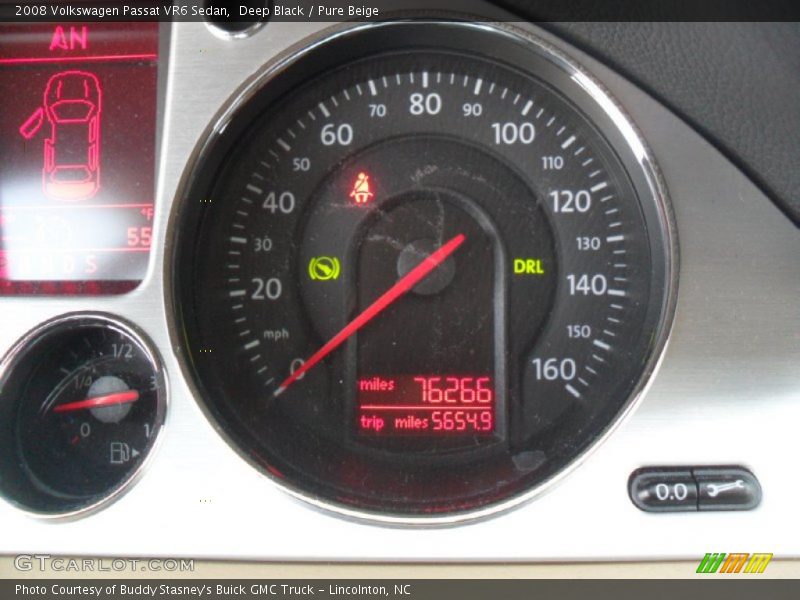 Deep Black / Pure Beige 2008 Volkswagen Passat VR6 Sedan