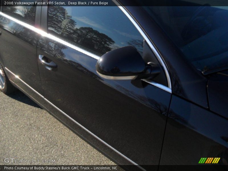 Deep Black / Pure Beige 2008 Volkswagen Passat VR6 Sedan