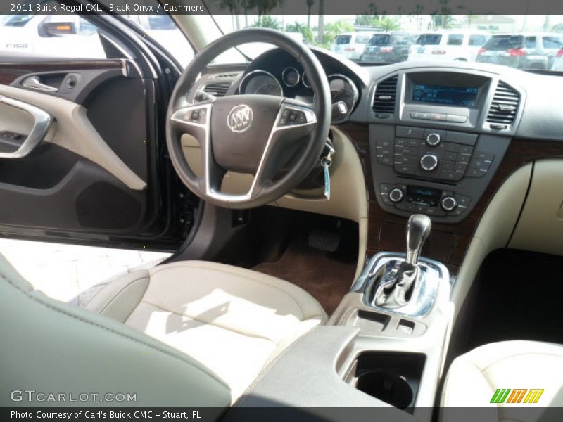 Black Onyx / Cashmere 2011 Buick Regal CXL