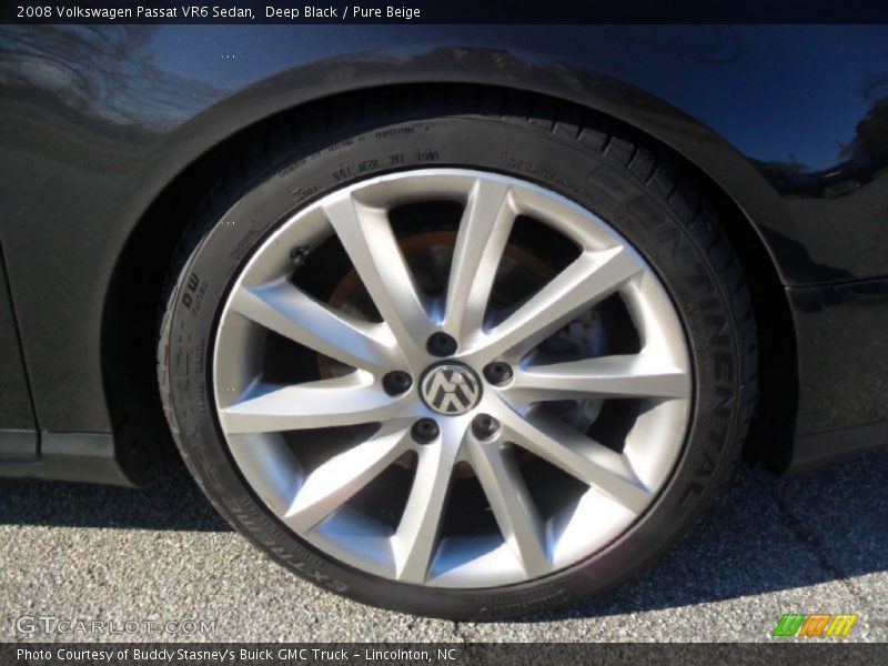 Deep Black / Pure Beige 2008 Volkswagen Passat VR6 Sedan
