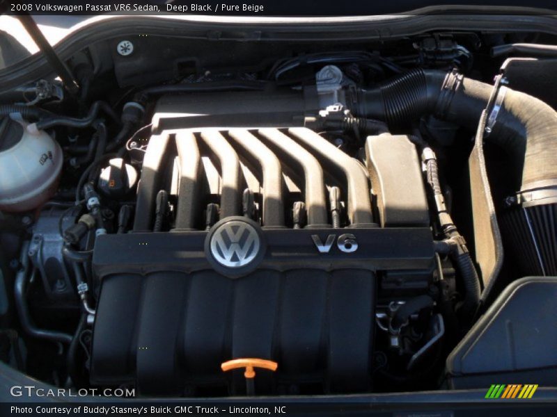 Deep Black / Pure Beige 2008 Volkswagen Passat VR6 Sedan
