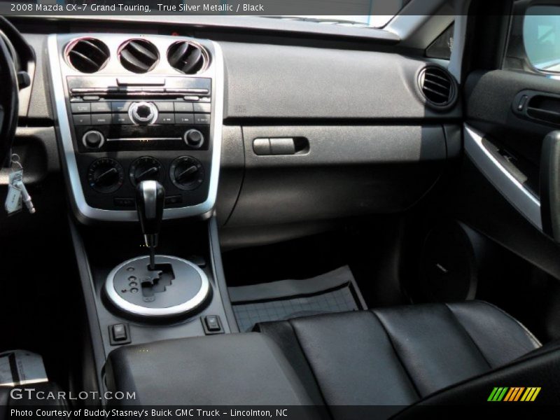True Silver Metallic / Black 2008 Mazda CX-7 Grand Touring