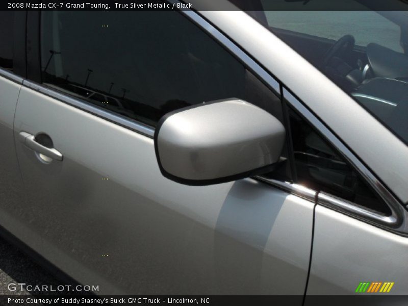 True Silver Metallic / Black 2008 Mazda CX-7 Grand Touring