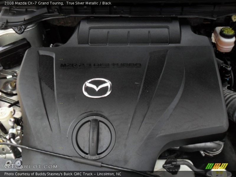 True Silver Metallic / Black 2008 Mazda CX-7 Grand Touring