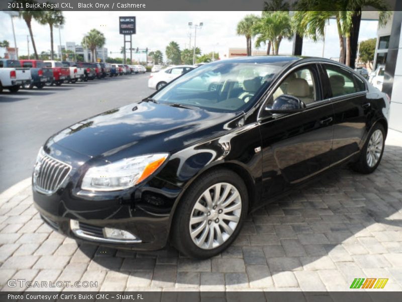 Black Onyx / Cashmere 2011 Buick Regal CXL