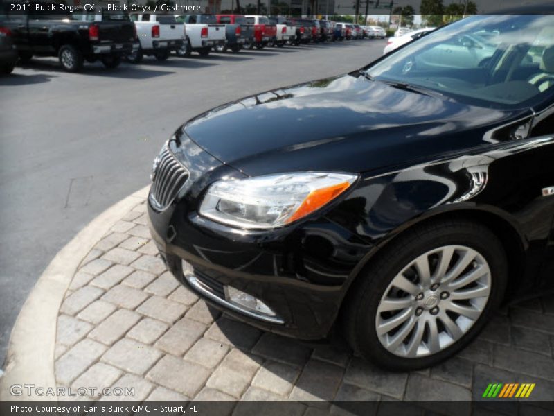 Black Onyx / Cashmere 2011 Buick Regal CXL