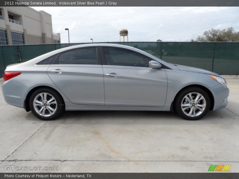 Iridescent Silver Blue Pearl / Gray 2012 Hyundai Sonata Limited