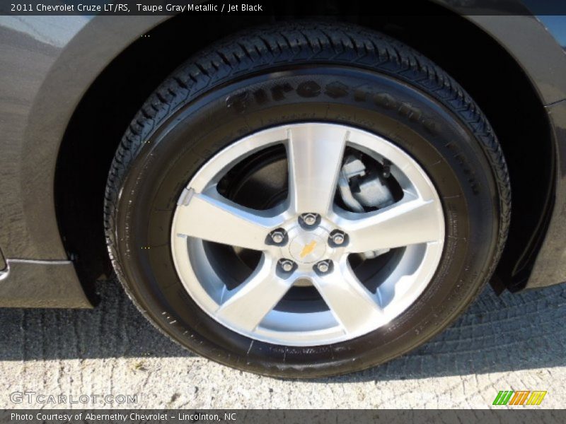 Taupe Gray Metallic / Jet Black 2011 Chevrolet Cruze LT/RS