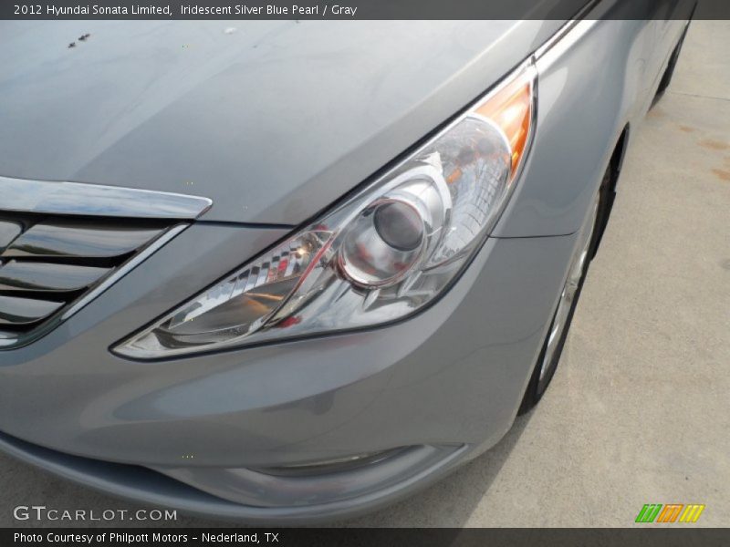 Iridescent Silver Blue Pearl / Gray 2012 Hyundai Sonata Limited