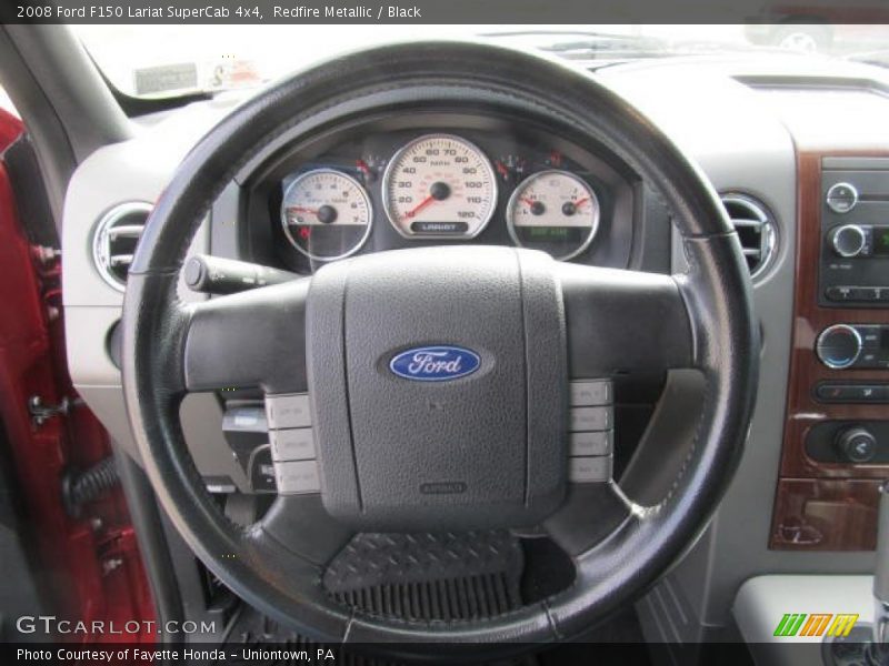  2008 F150 Lariat SuperCab 4x4 Steering Wheel