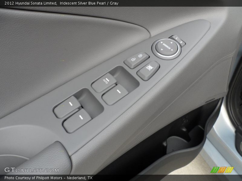 Iridescent Silver Blue Pearl / Gray 2012 Hyundai Sonata Limited