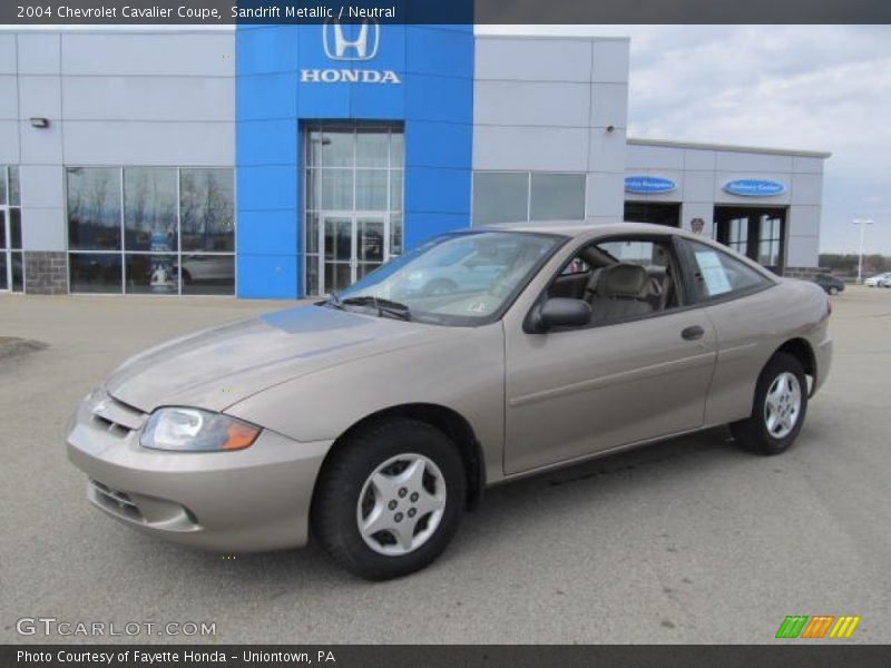 Sandrift Metallic / Neutral 2004 Chevrolet Cavalier Coupe