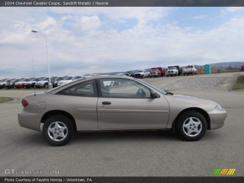 Sandrift Metallic / Neutral 2004 Chevrolet Cavalier Coupe