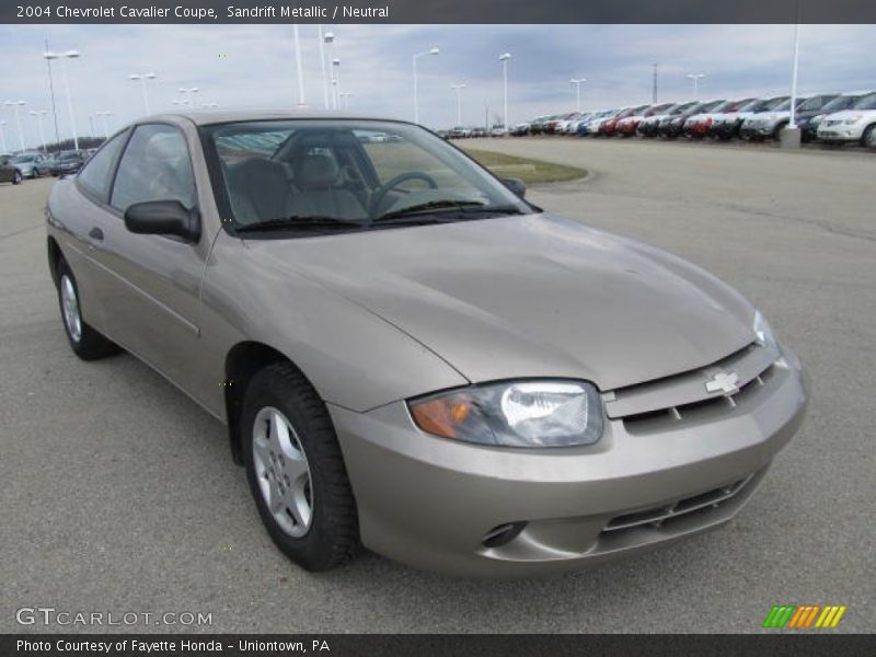 Sandrift Metallic / Neutral 2004 Chevrolet Cavalier Coupe