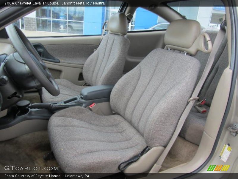 Sandrift Metallic / Neutral 2004 Chevrolet Cavalier Coupe