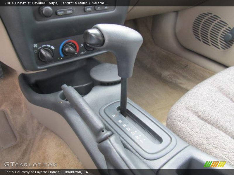 Sandrift Metallic / Neutral 2004 Chevrolet Cavalier Coupe