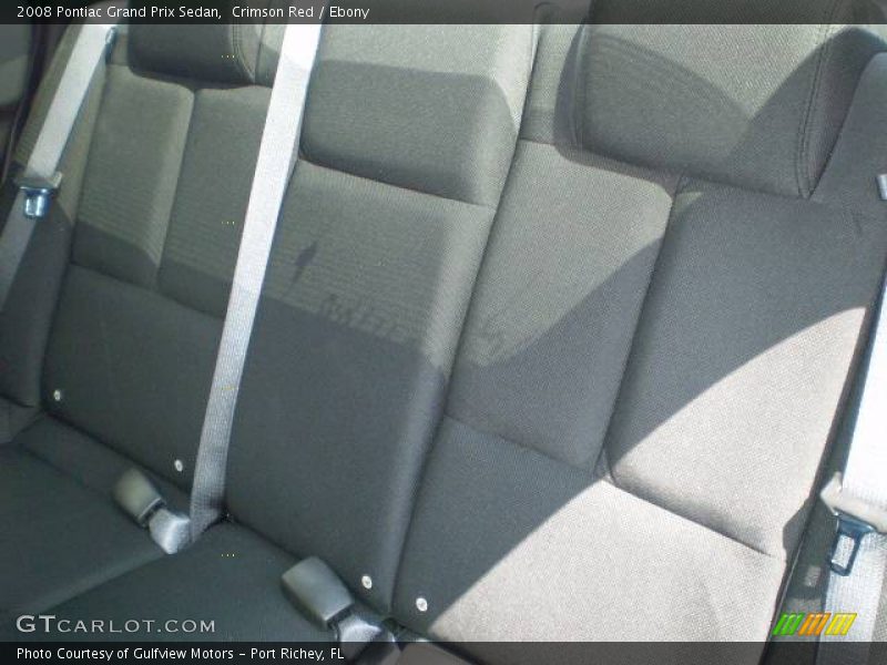 Crimson Red / Ebony 2008 Pontiac Grand Prix Sedan